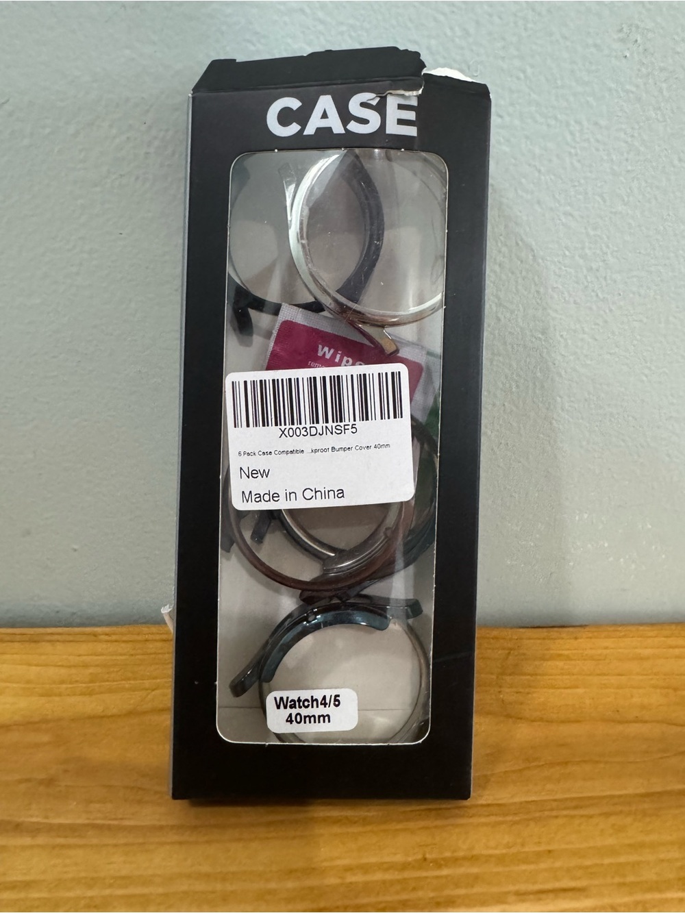 5 Pack Apple Watch Series 4/5 40mm Bumper Case Covers